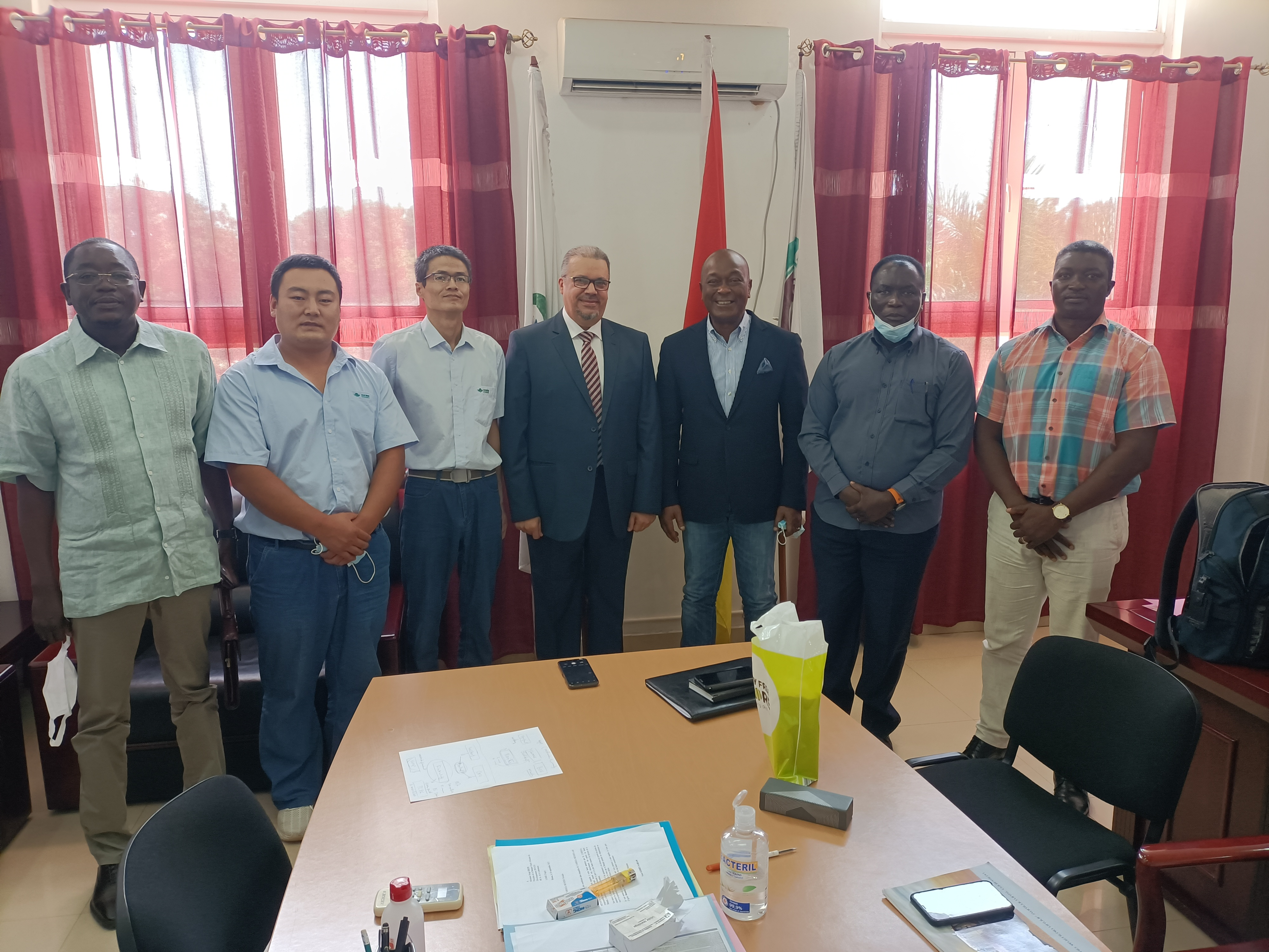 NEH and Shandong Wuzheng Group Official Delegation to Guinea Bissau